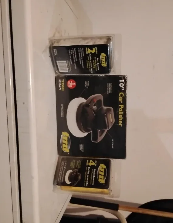 TMT 10" Car Polisher + Bonnets