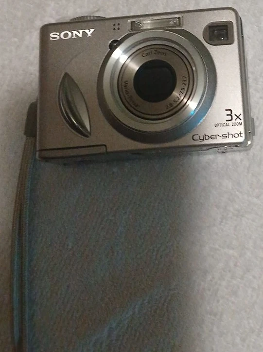 #cleanout Sony Cybershot 3x Optical Zoom Camera