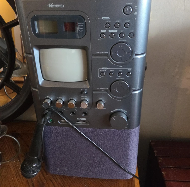 Memorex Karaoke Machine with Microphone