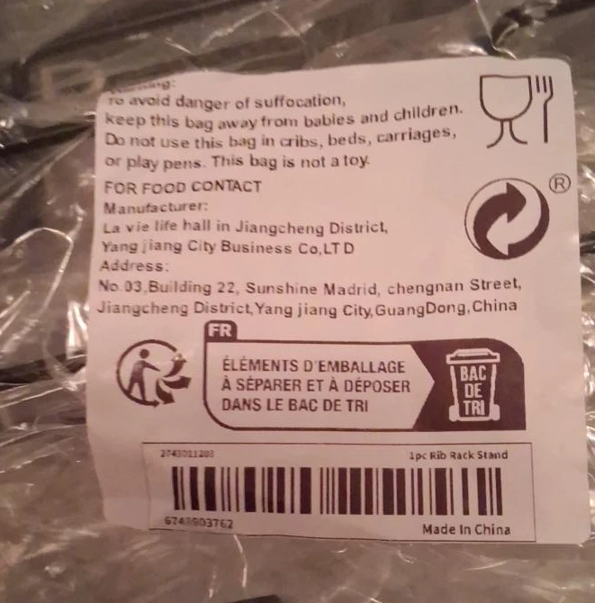 1pc Rib Rack Stand - New in Packaging!