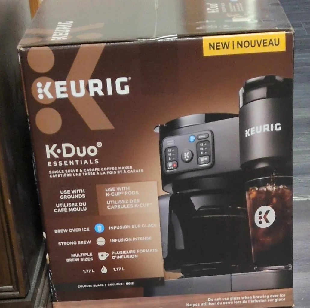 New Keurig K-Duo Essentials Coffee Maker - Black