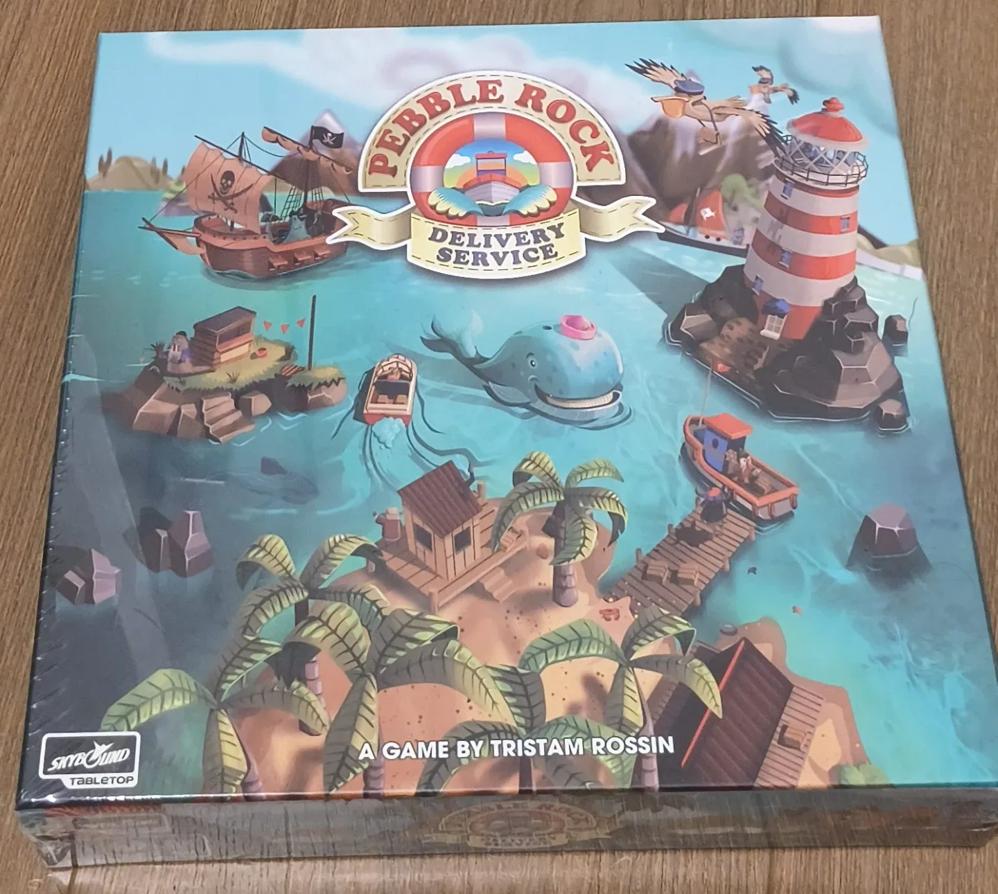 Pebble Rock Delivery Service Board Game new