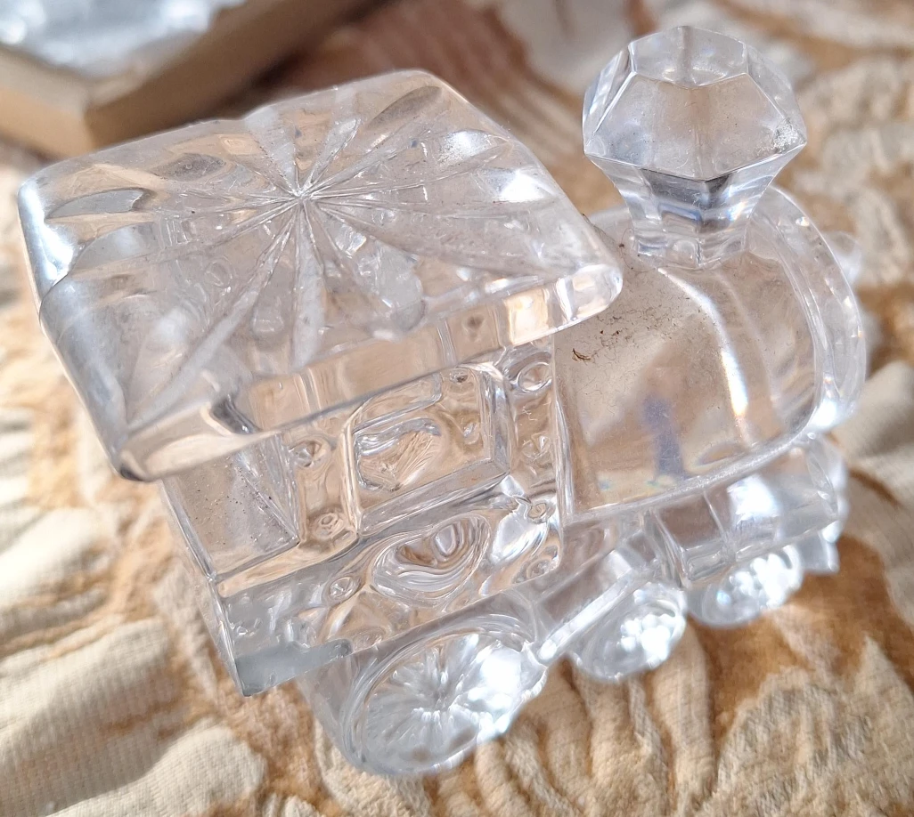 Crystal Train Figurine