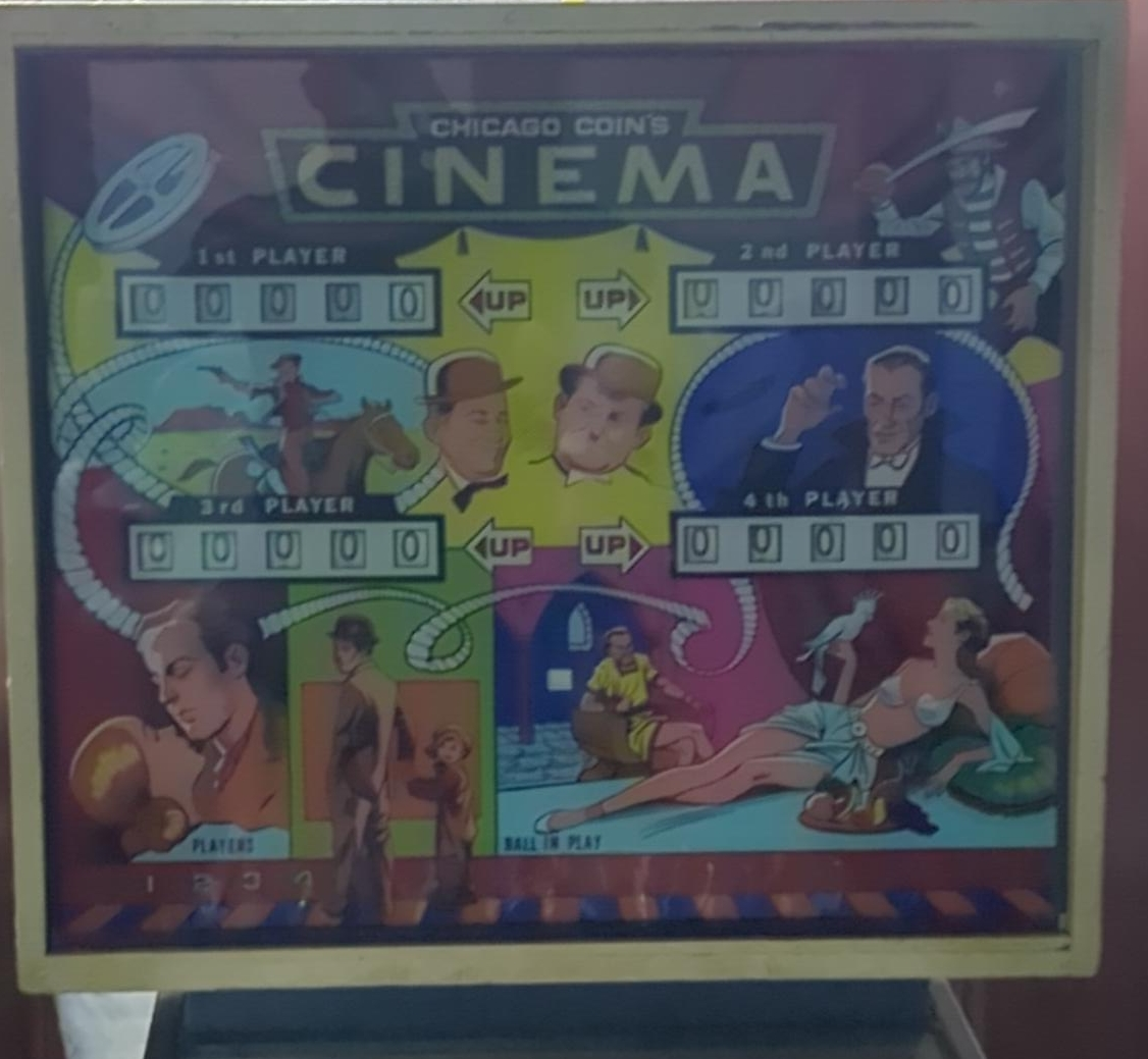 Chicago Coin's Cinema Pinball Machine