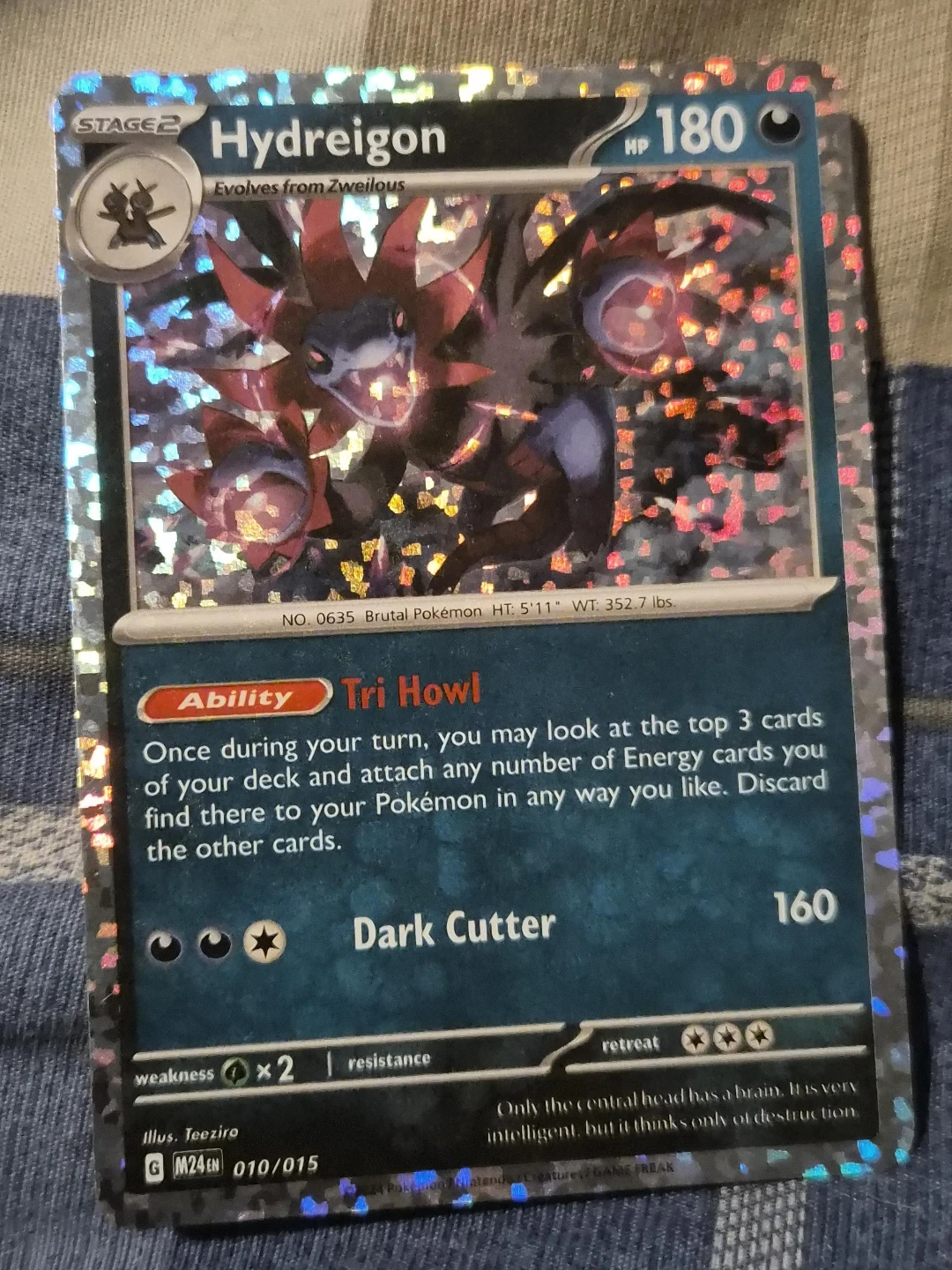 Hydreigon Pokemon Card