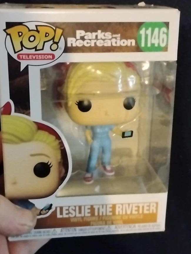Funko Pop! Parks & Recreation Leslie the Riveter #1146