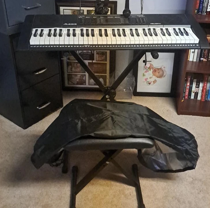 Alesis Melody 61-Key Keyboard with Microphone and Headphones