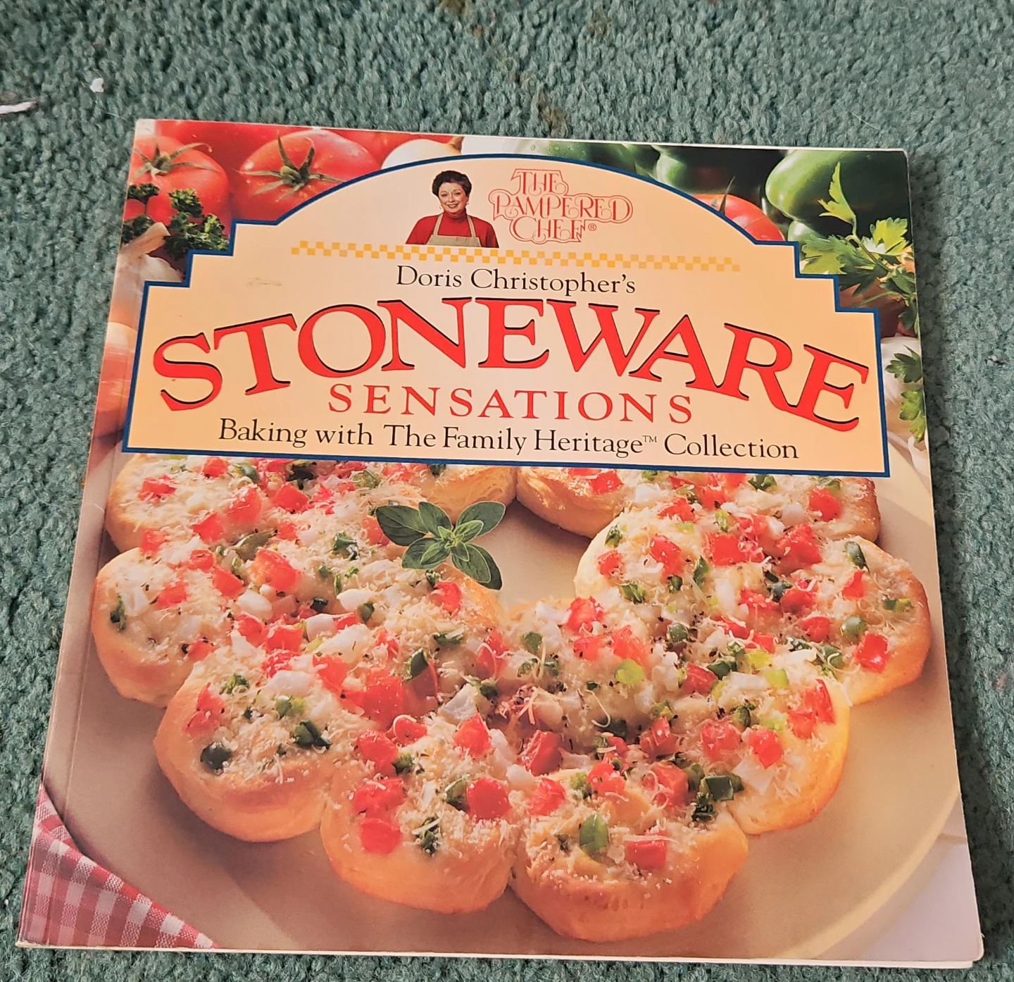 The Pampered Chef Stoneware Sensations Cookbook