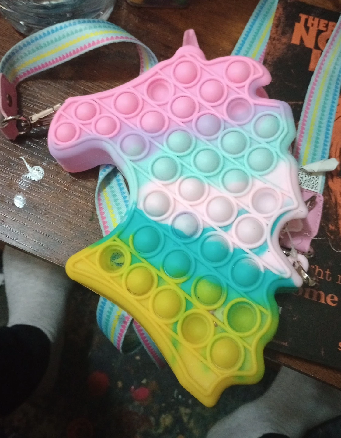 Unicorn Pop It Purse