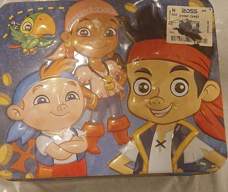 Disney Jake and the Never Land Pirates Tin Box