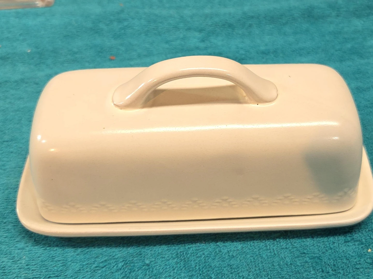 Hearth & Hand Butter Dish with Magnolia