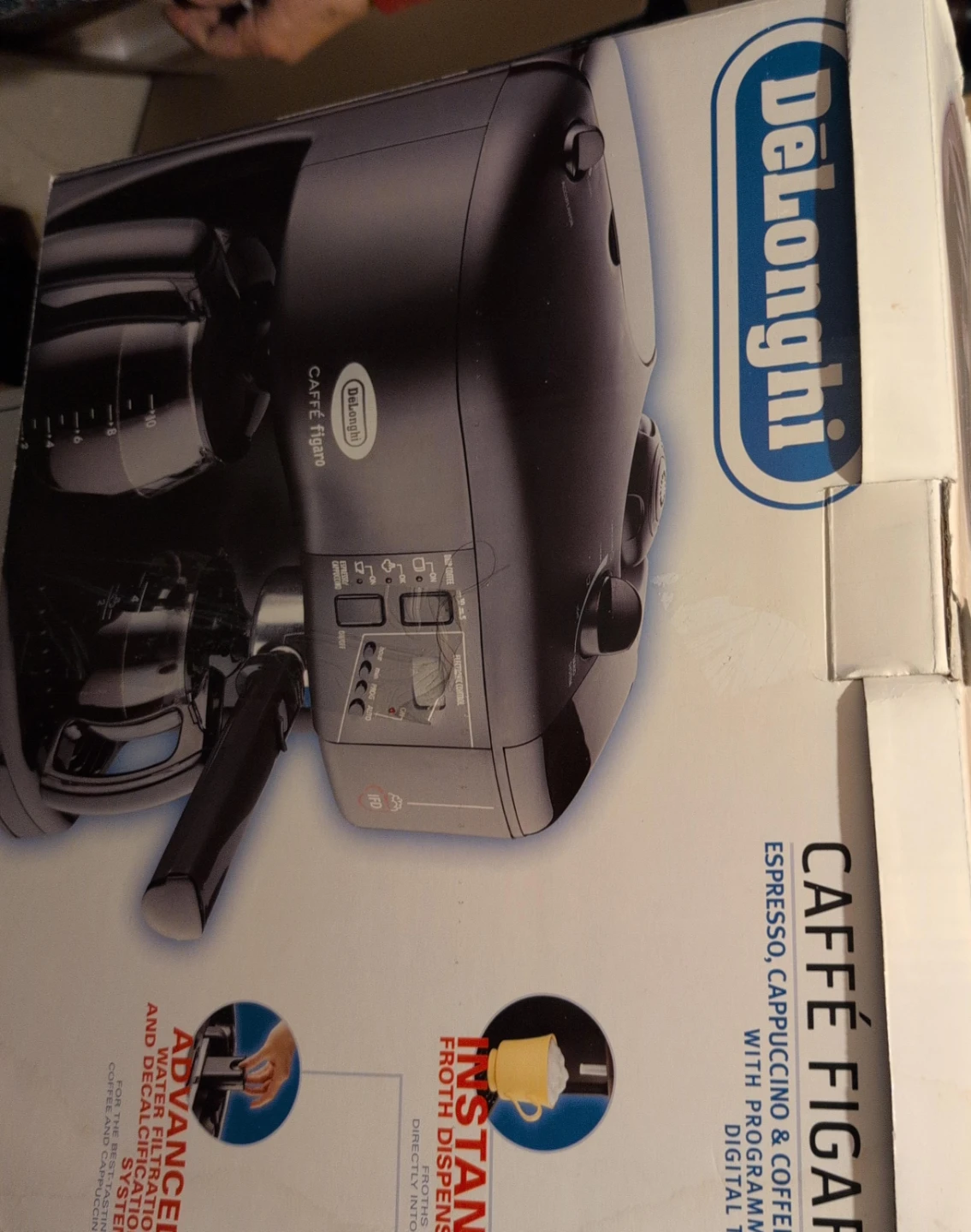 DeLonghi Caffé Figaro Espresso & Cappuccino Machine
