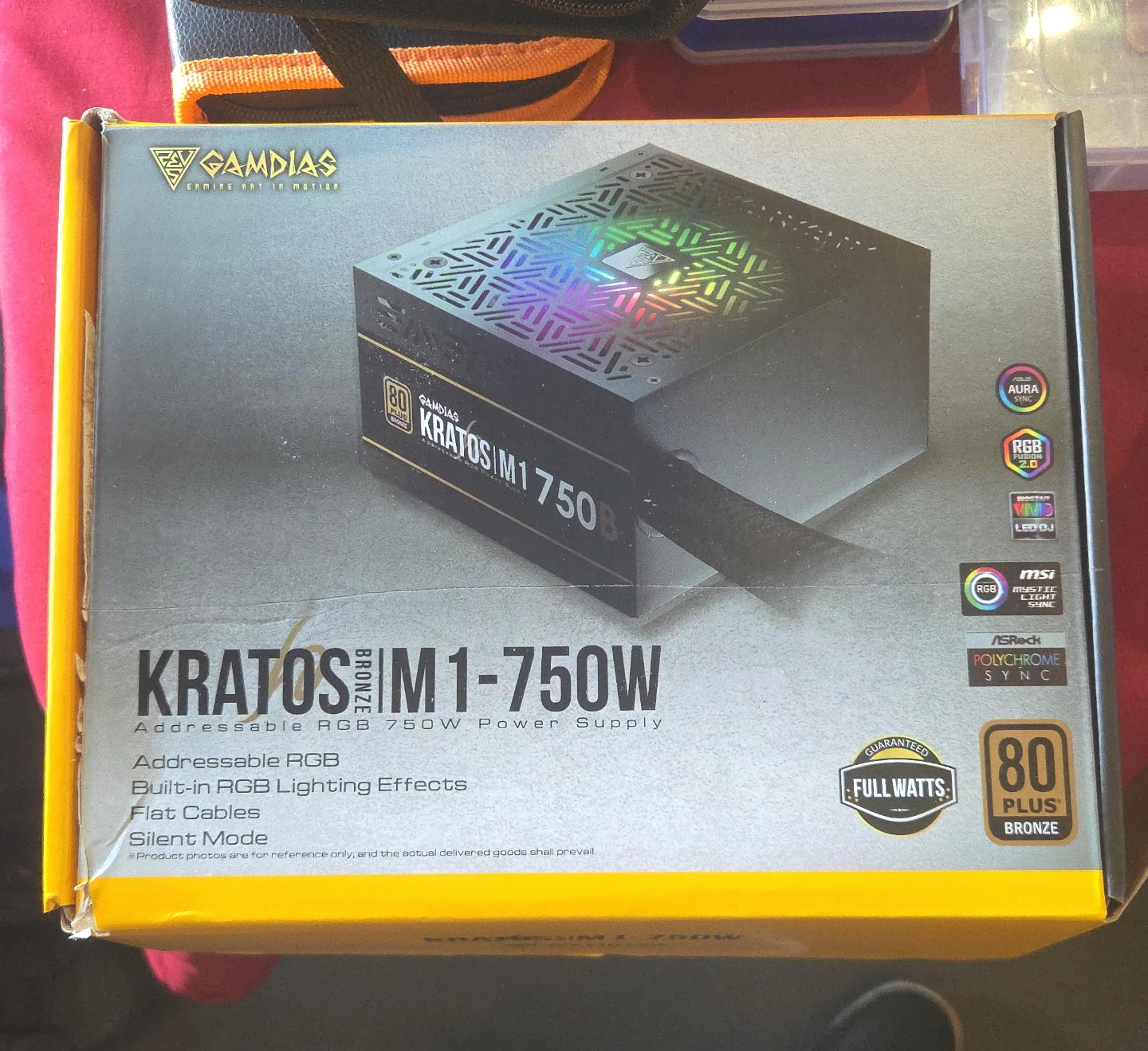 Gamdias Kratos M1-750W 80 Plus Bronze Power Supply
