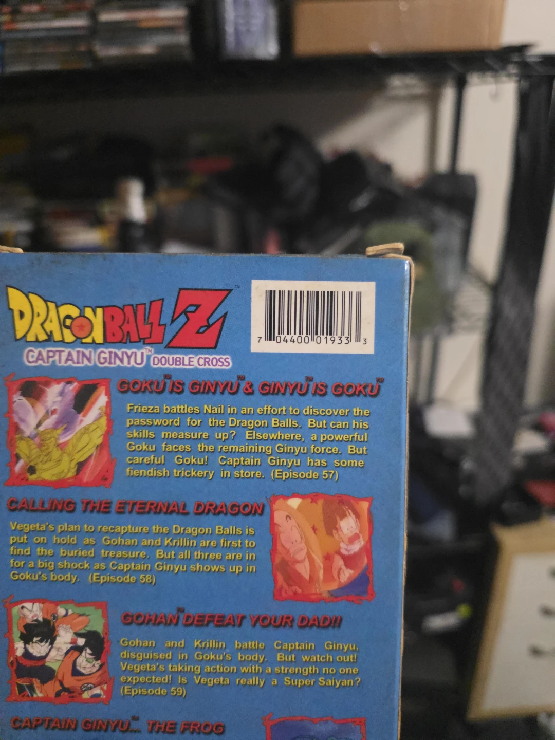 Dragon Ball Z: Captain Ginyu Double Cross VHS - photo 2