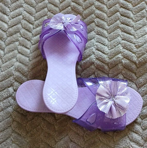 Cute Purple Dress-up Sandals