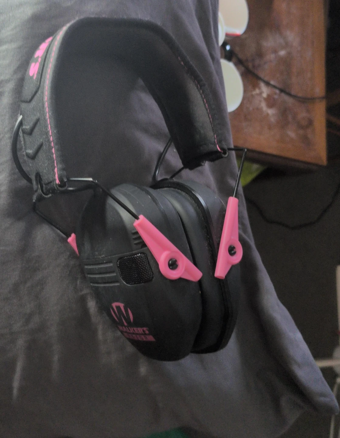Walker's Razor Slim Passive Earmuffs - Pink