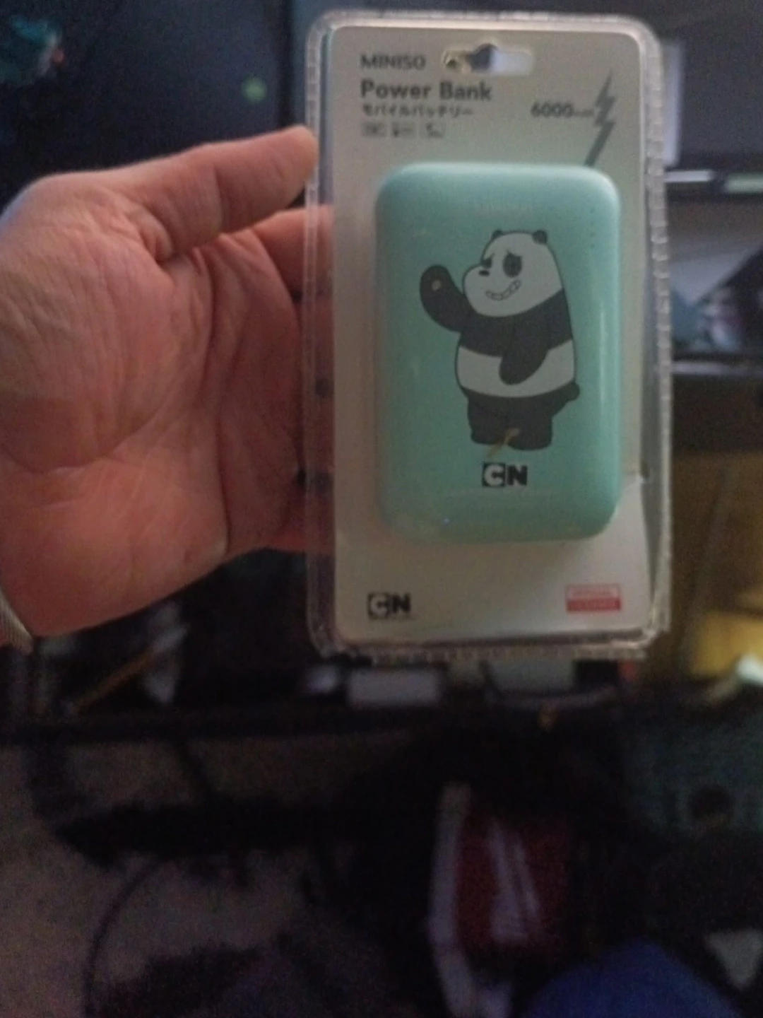 Miniso Panda Power Bank 6000mAh - New!