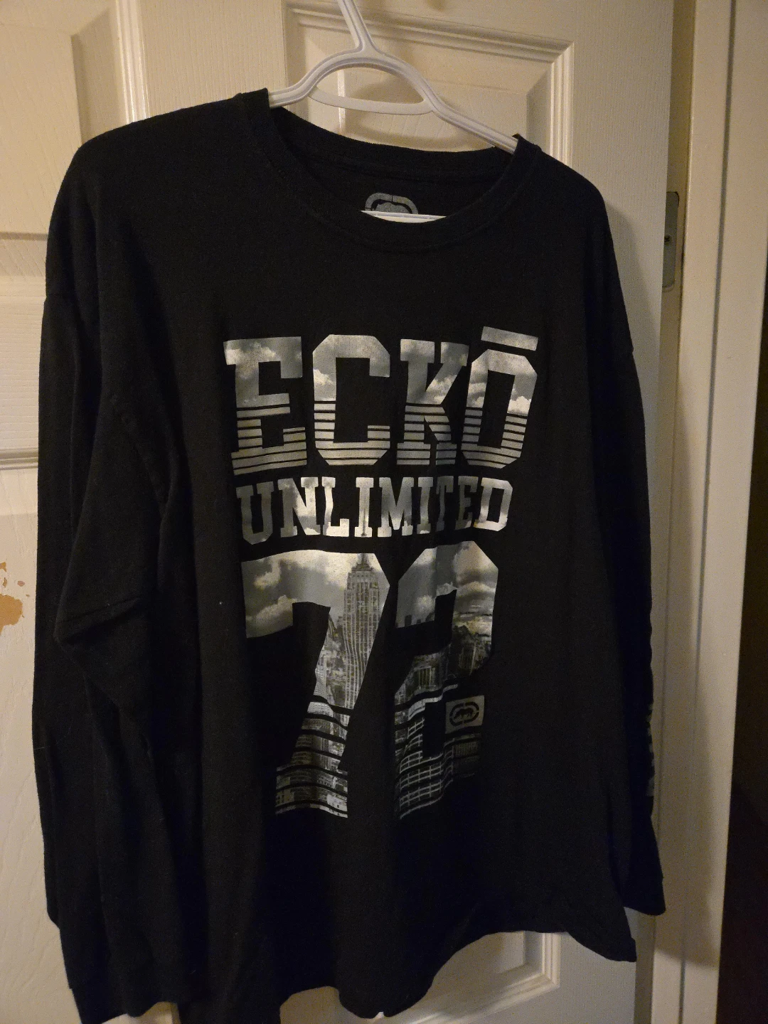 Ecko Unlimited Black Long Sleeve Shirt - XL