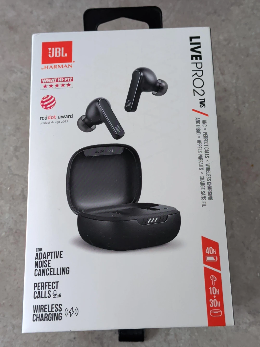 New JBL Live Pro 2 TWS Black Earbuds