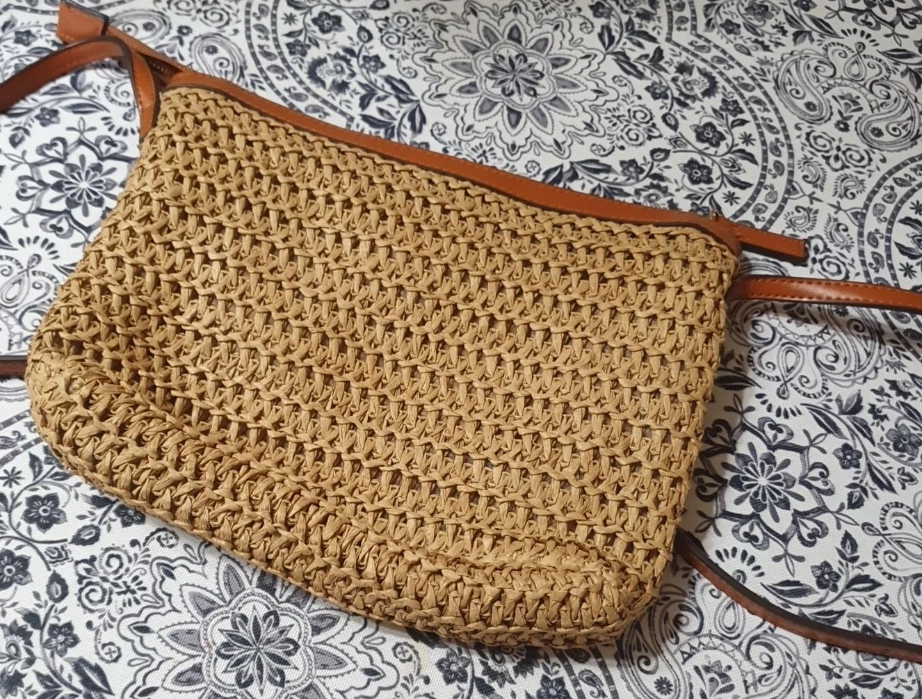 Bag with Leather Trim