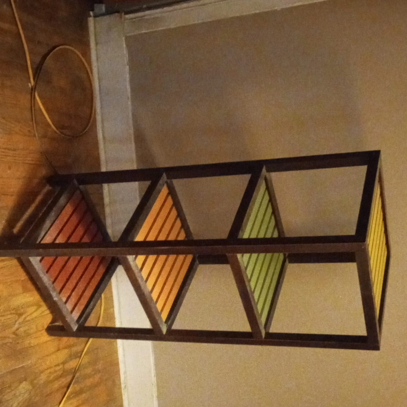 Geometric Triangle Shelf