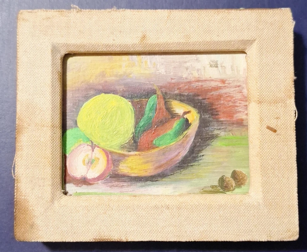 Framed Still Life Painting