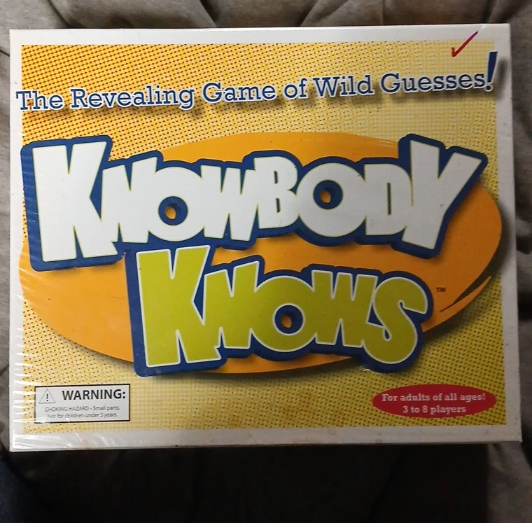 Knowbody Knows Board Game - New in Box!