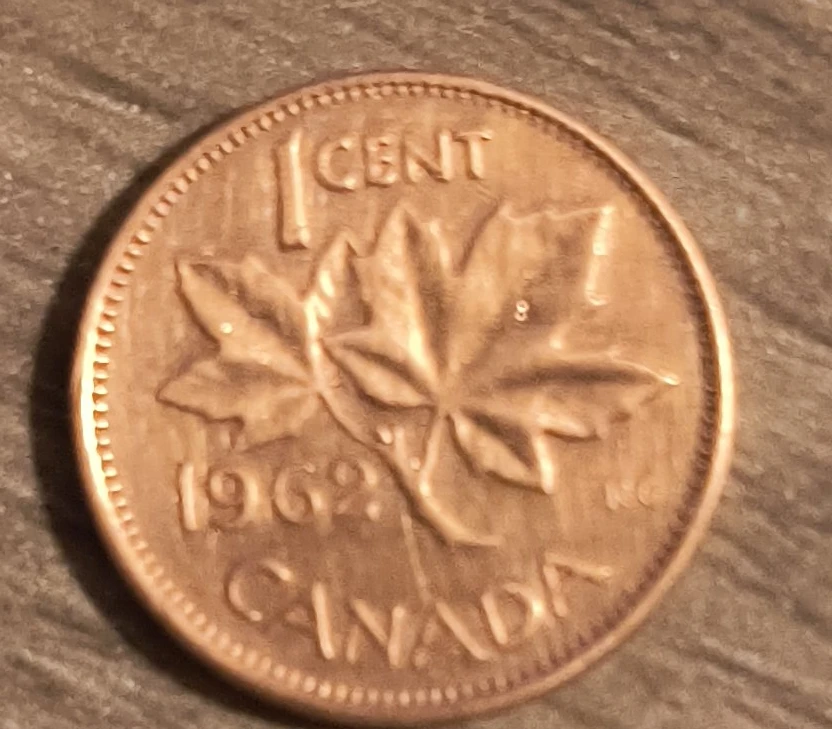 1962 Canadian Penny