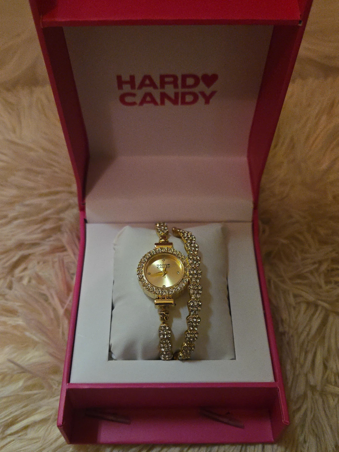 New Hardy Candy Gold Watch & Bracelet Set - photo 2