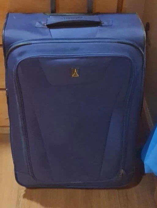 Travelpro Blue Suitcase