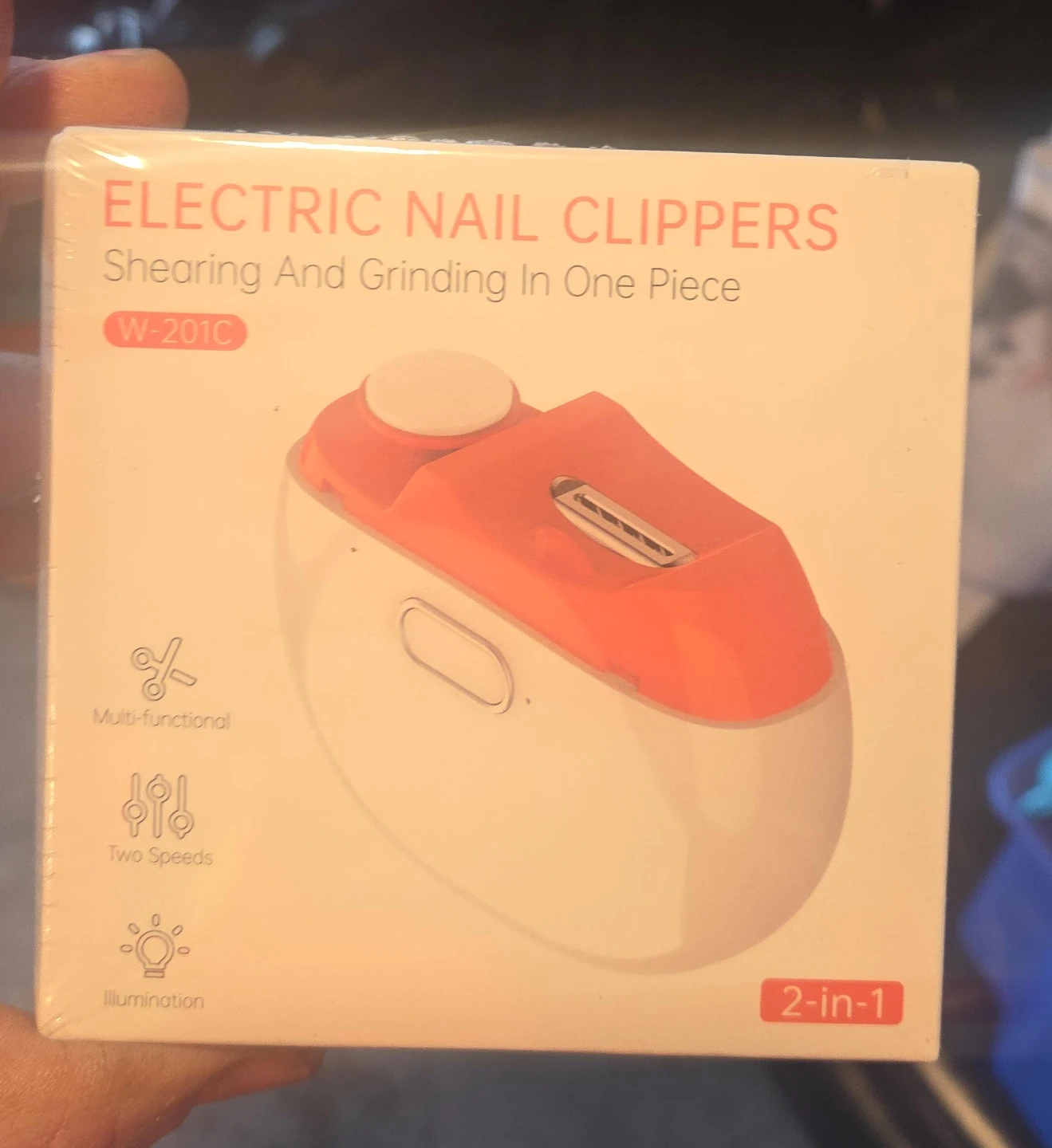 Electric Nail Clippers W-201C