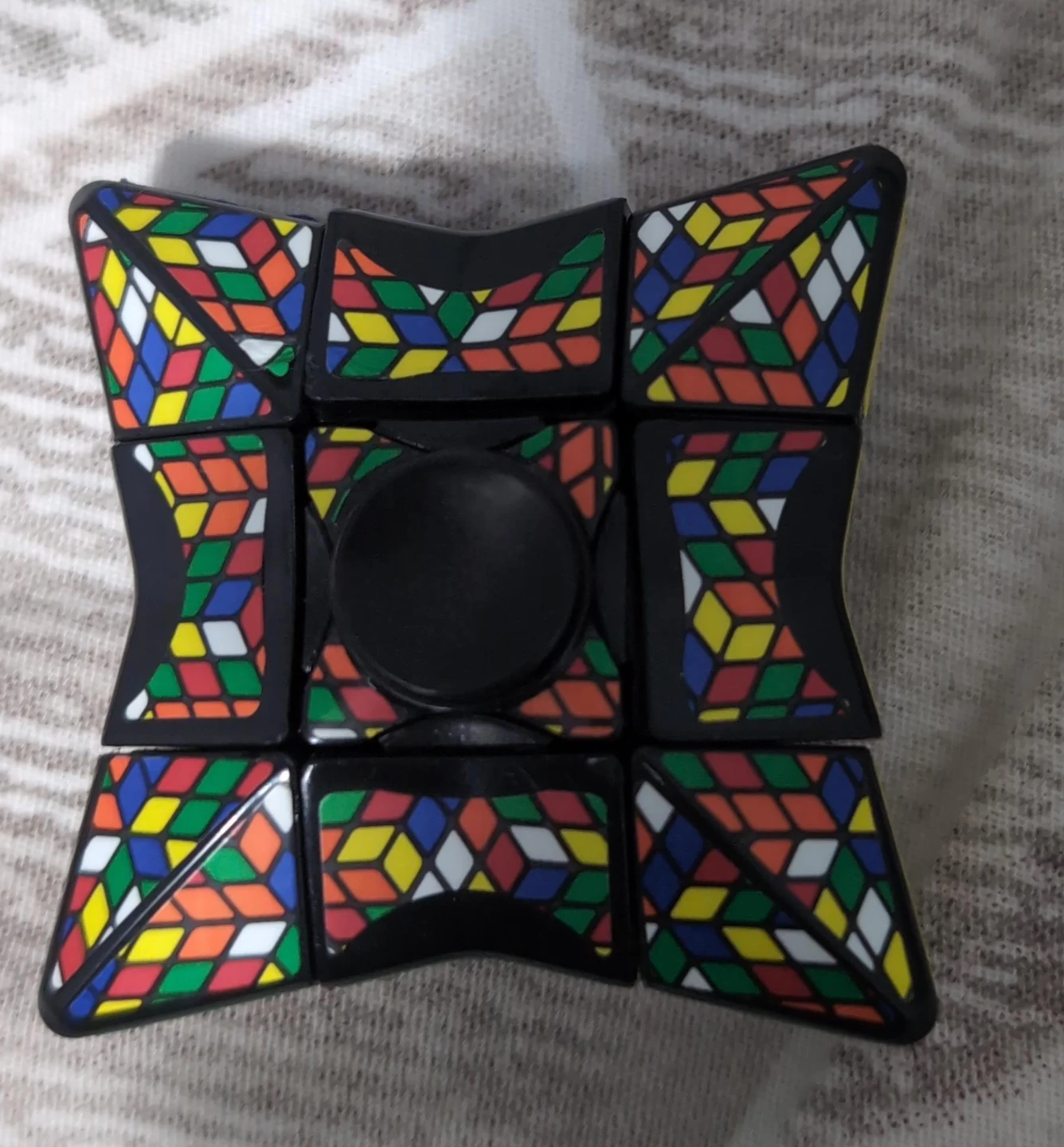 Rubik's Cube Fidget Spinner
