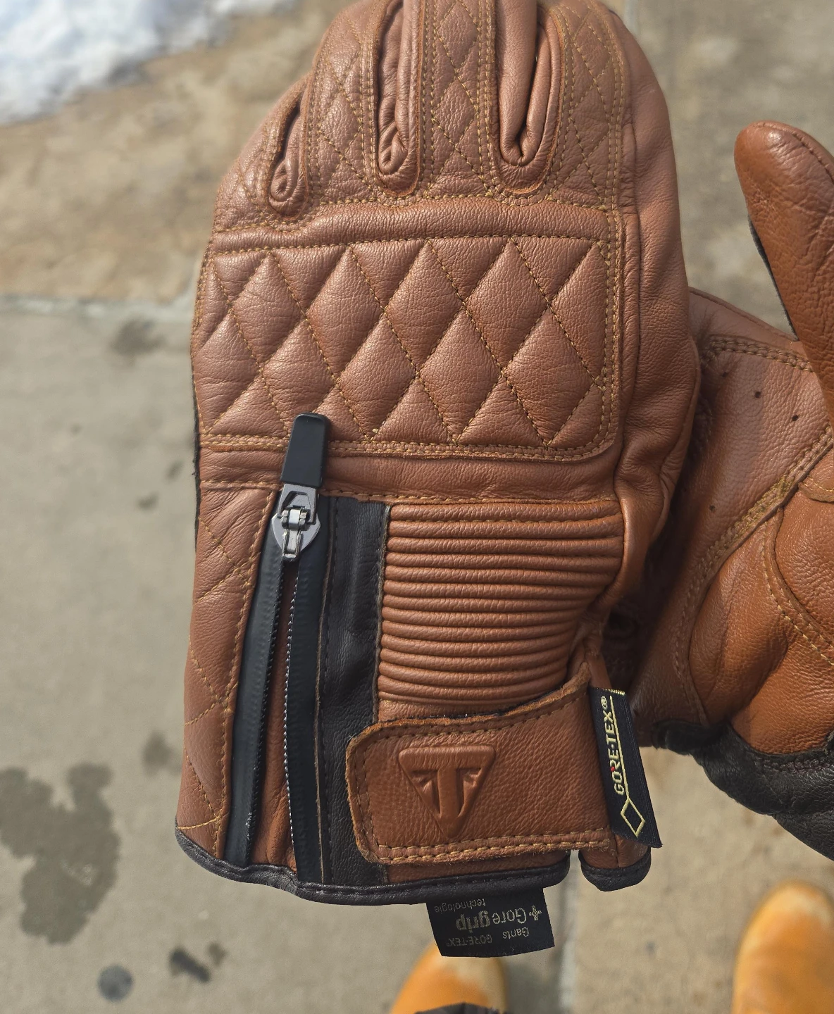 Triumph Gore-Tex Motorcycle Gloves