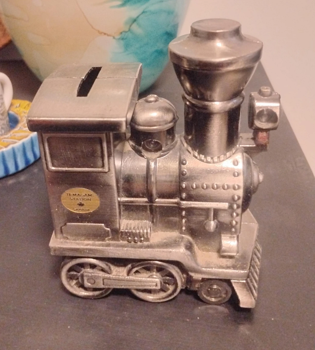💓Temagami Station Train Coin Bank