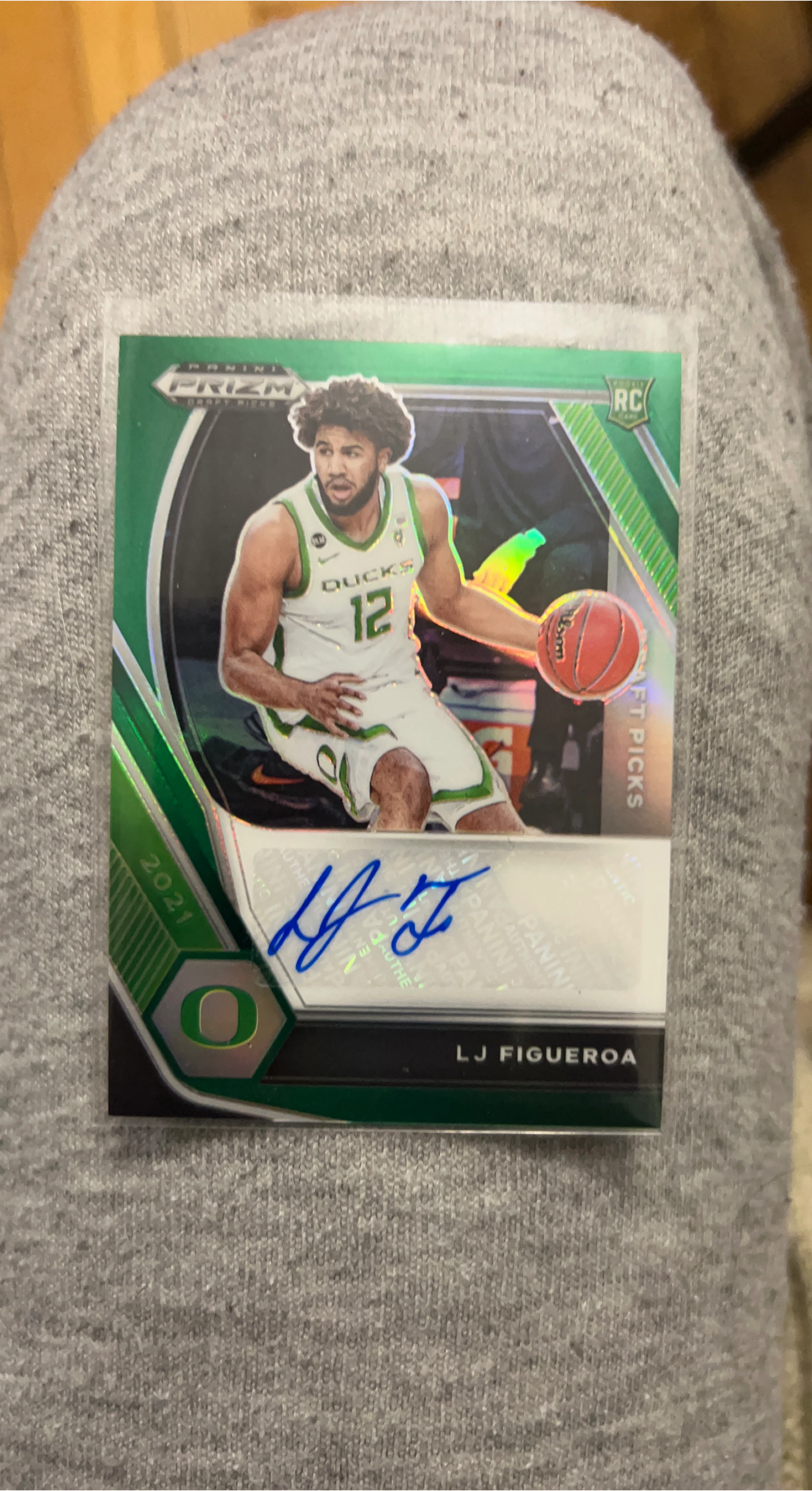 2021 Panini Prizm LJ Figueroa RC Auto