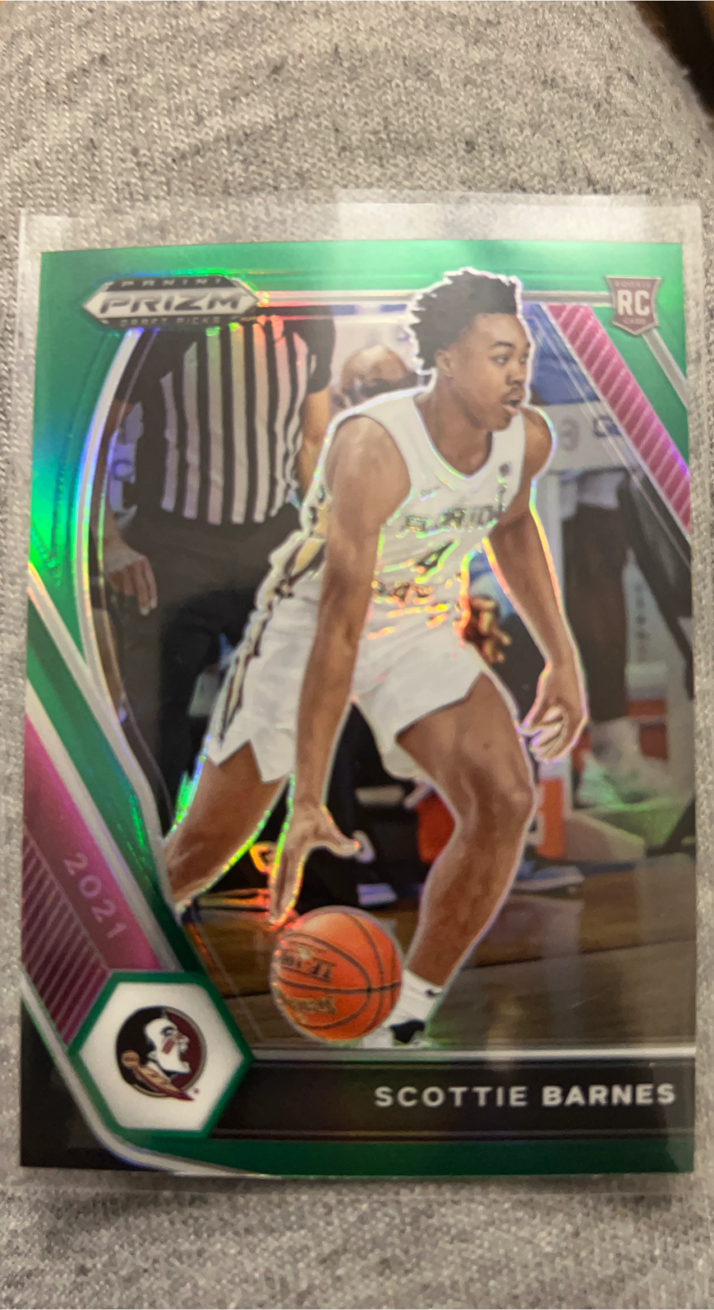Scottie Barnes 2021 Panini Prizm RC Rookie Card