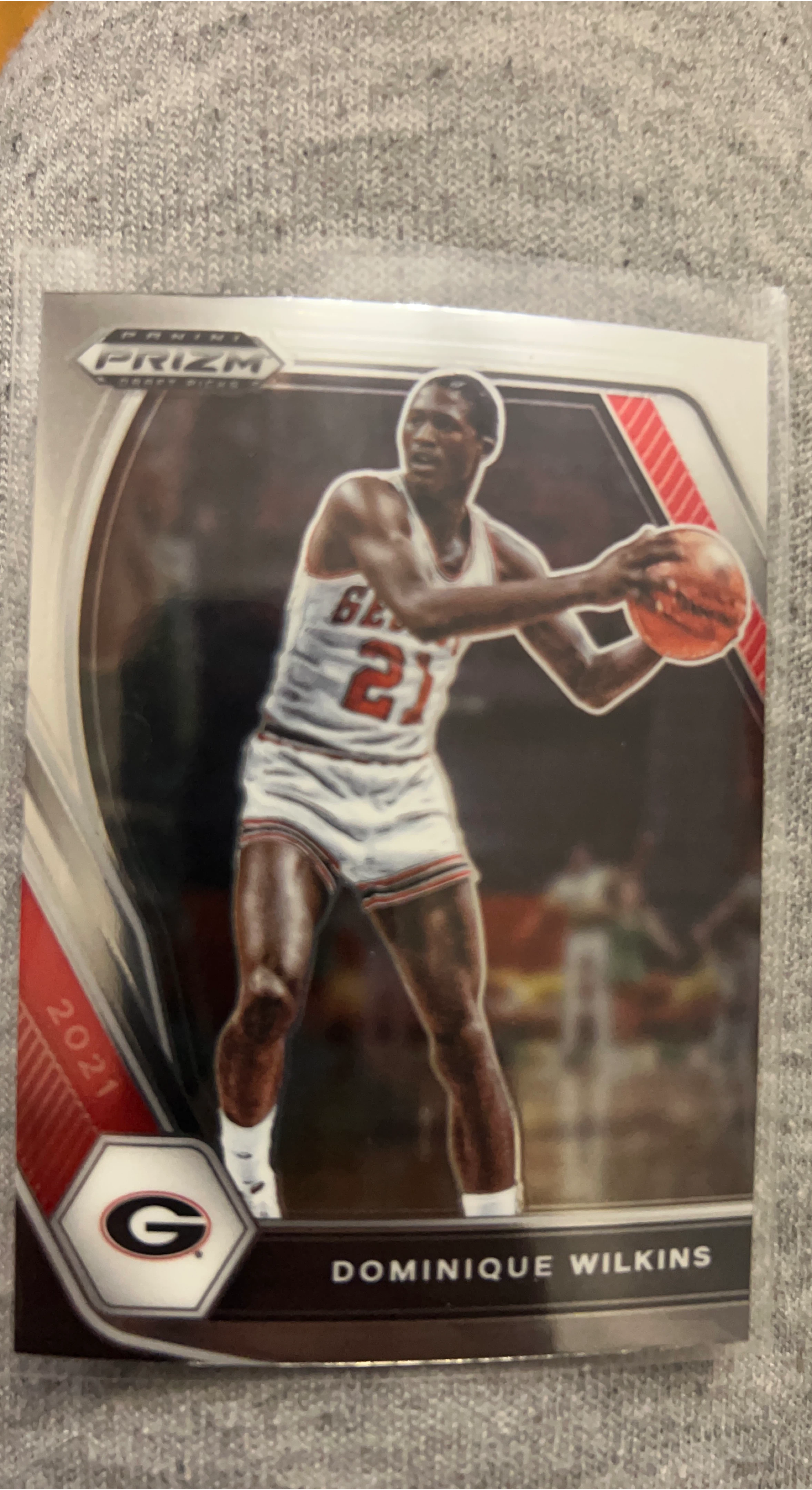 Dominique Wilkins 2021 Panini Prizm Card