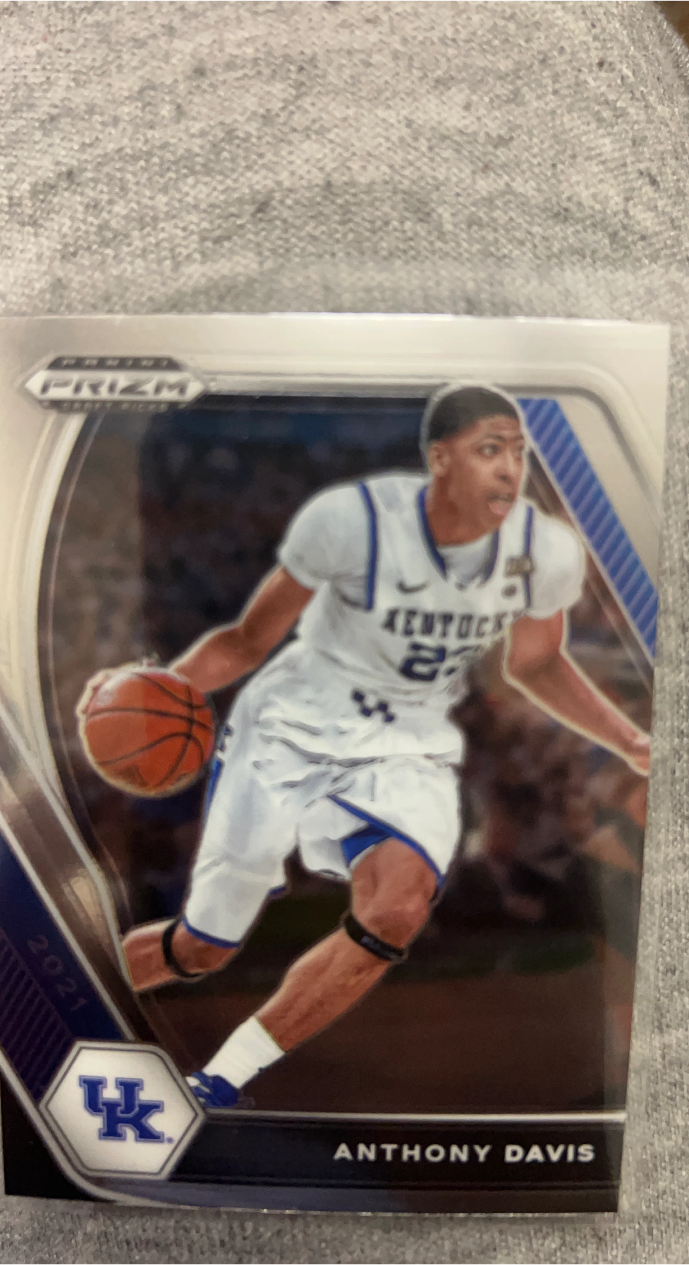 Anthony Davis Prizm Basketball Card