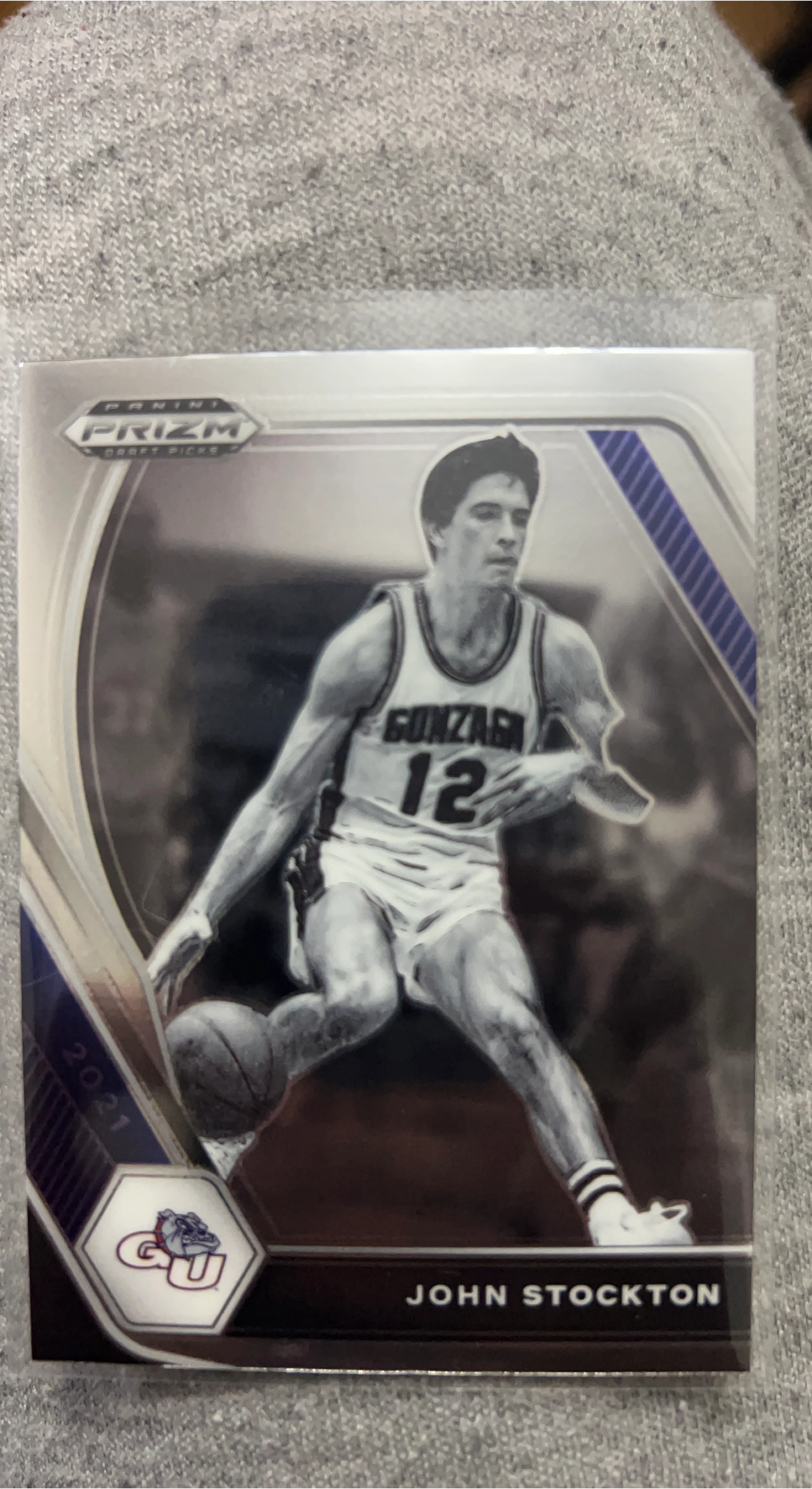 Panini Prizm Draft Picks John Stockton Card