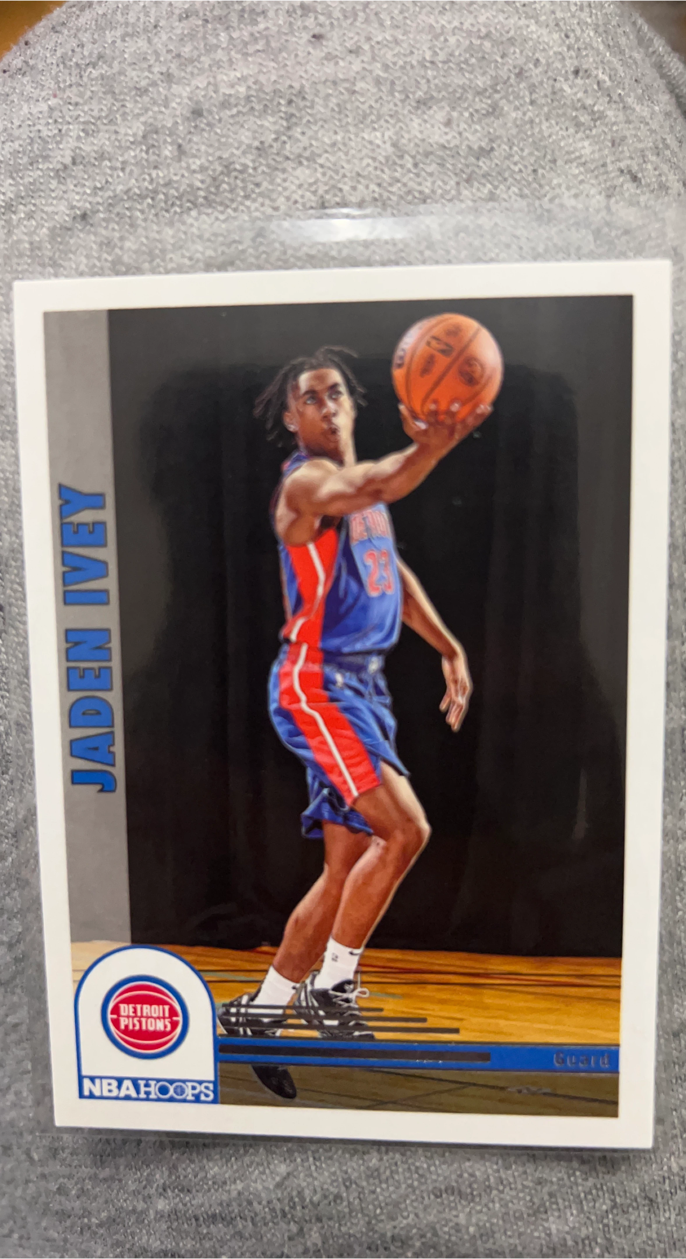 Jaden Ivey Detroit Pistons NBA Hoops Card