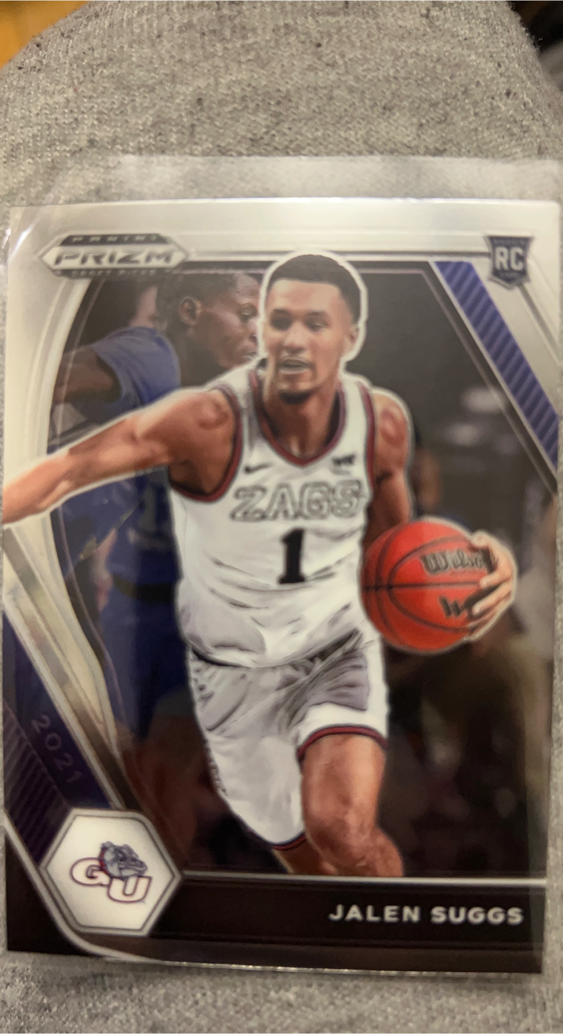 Jalen Suggs Prizm RC Basketball Card