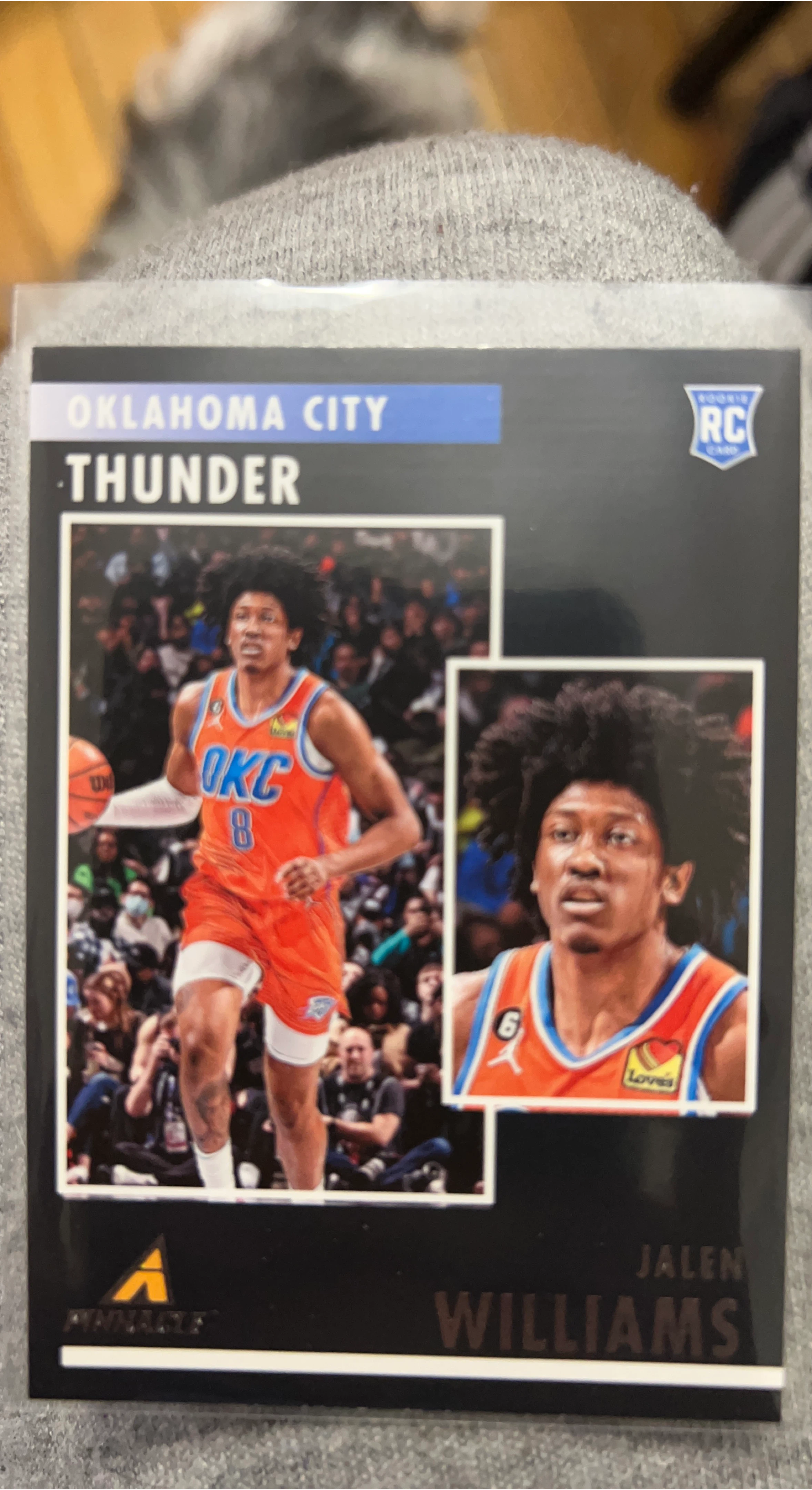 Jalen Williams Oklahoma City Thunder Rookie Card