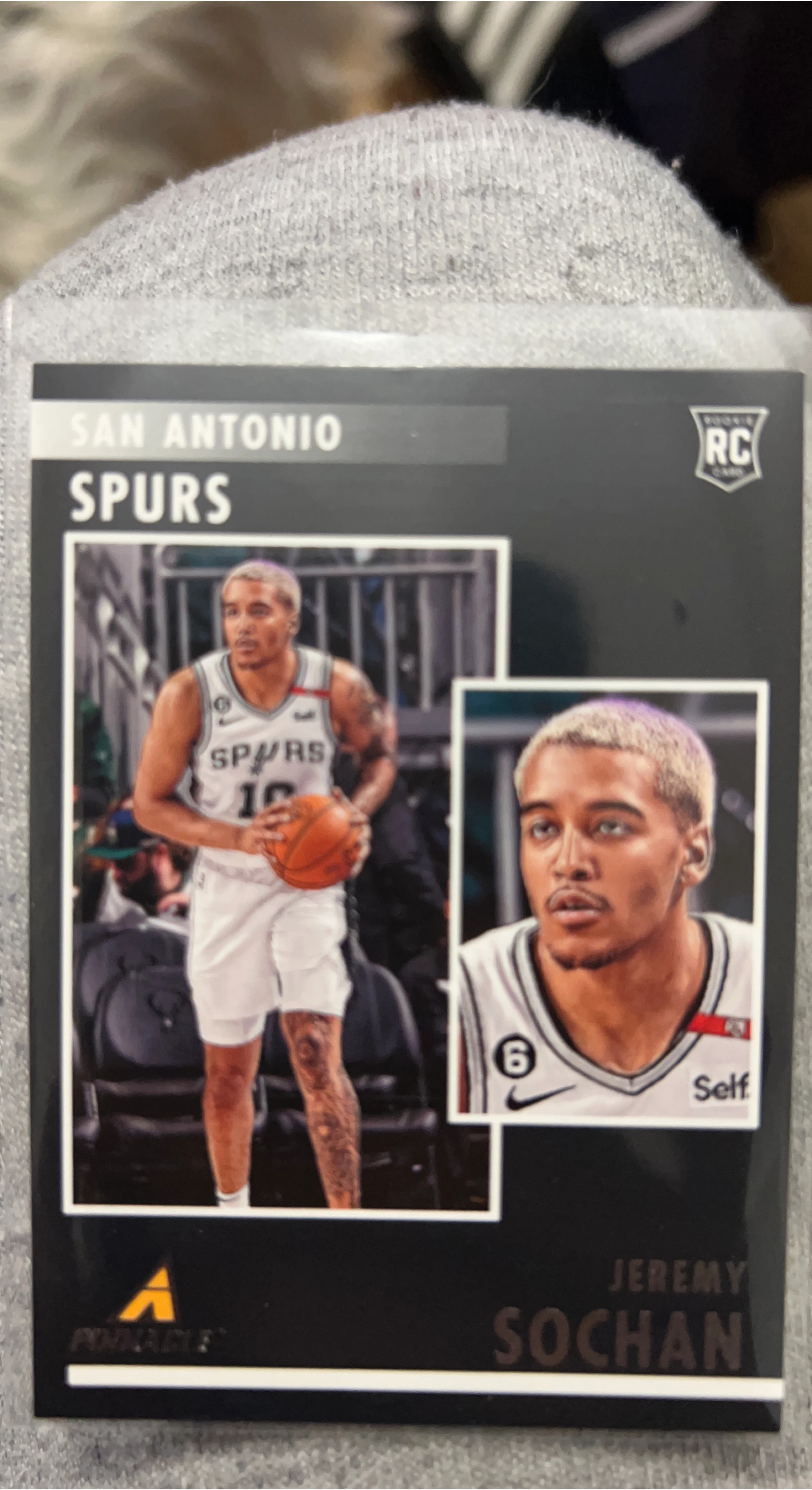 Jeremy Sochan San Antonio Spurs Rookie Card