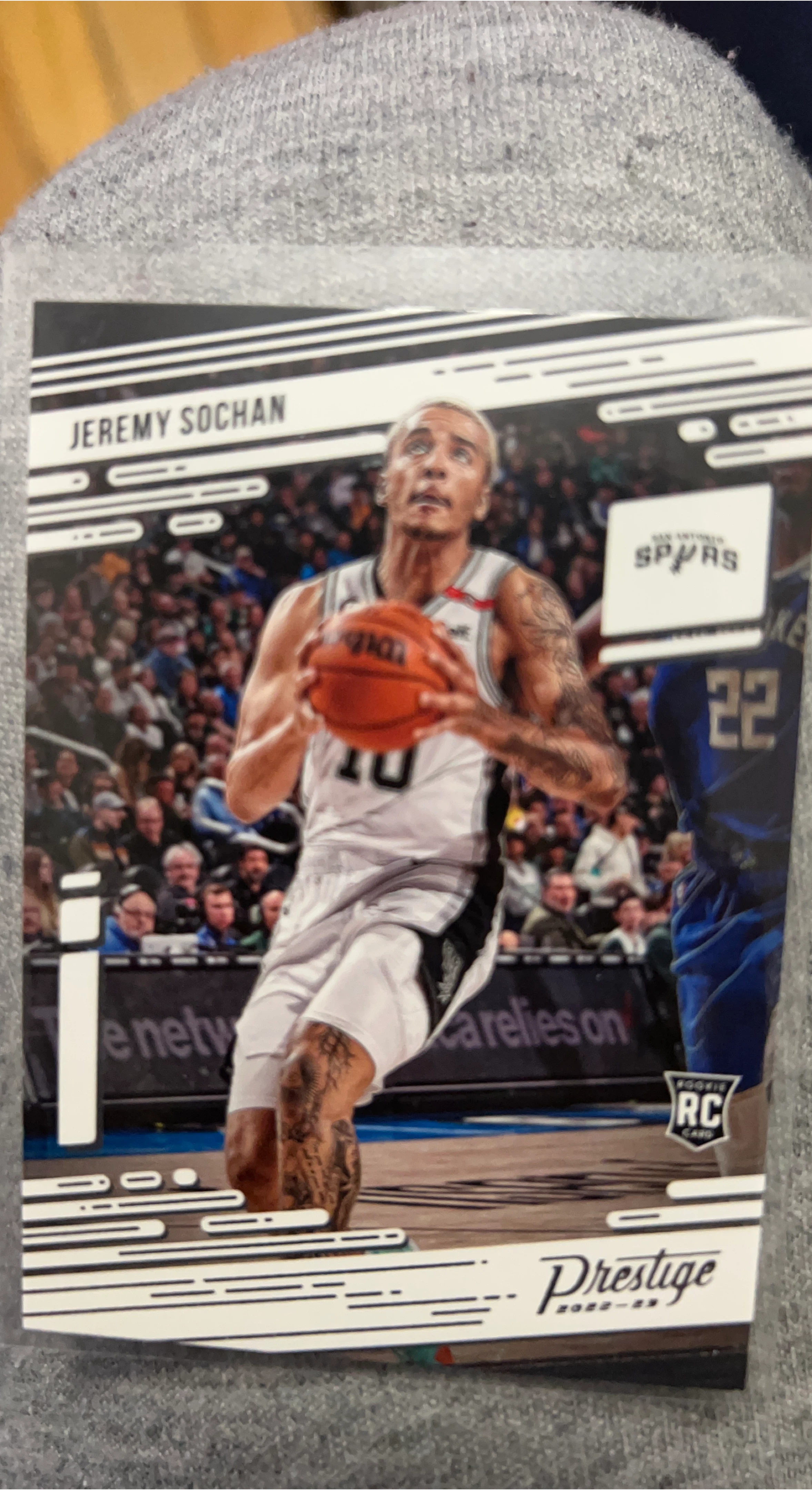 Jeremy Sochan Prestige Rookie Card