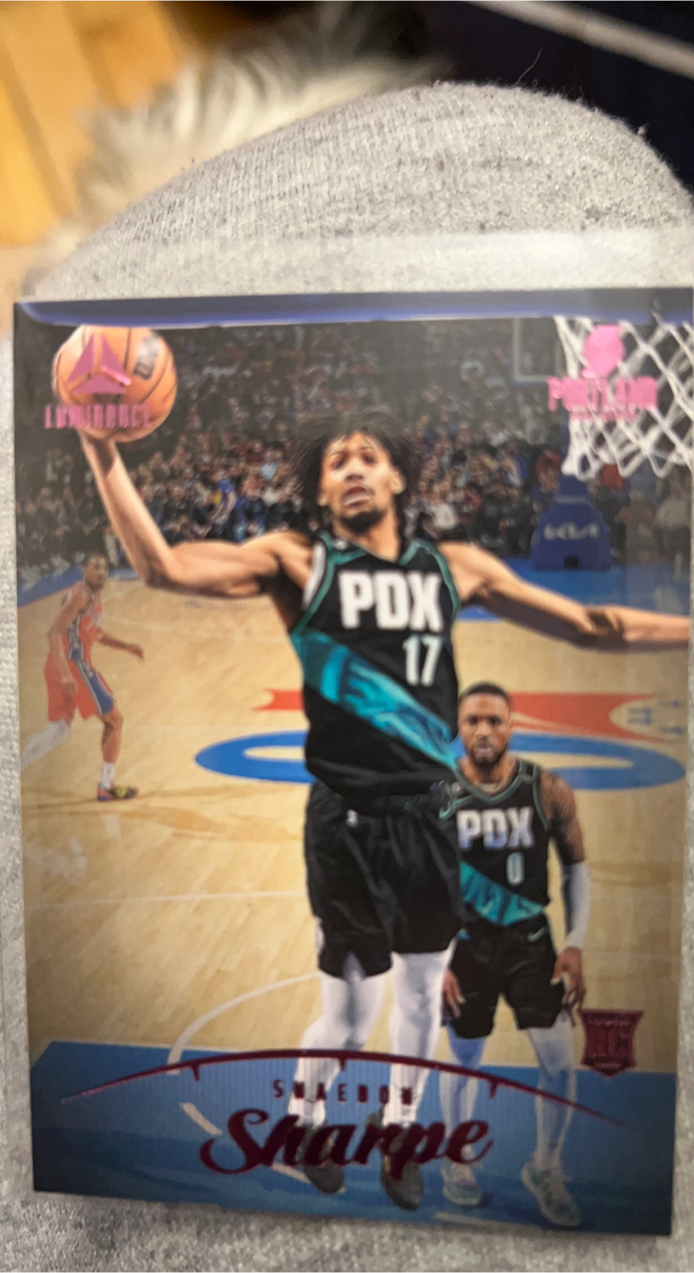 Shaedon Sharpe Rookie Card - Luminous Parallel