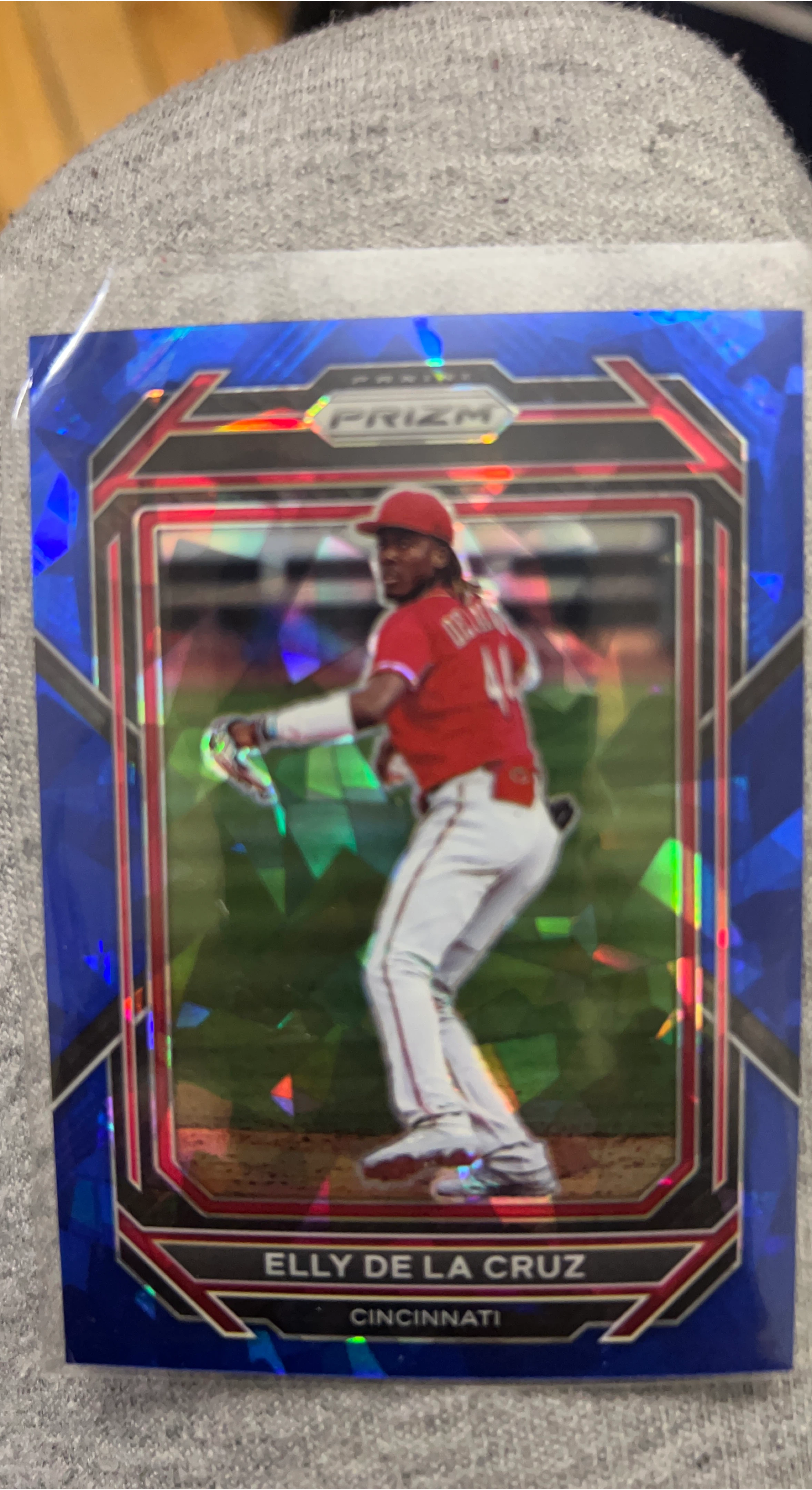 Elly De La Cruz Cincinnati Prizm Card