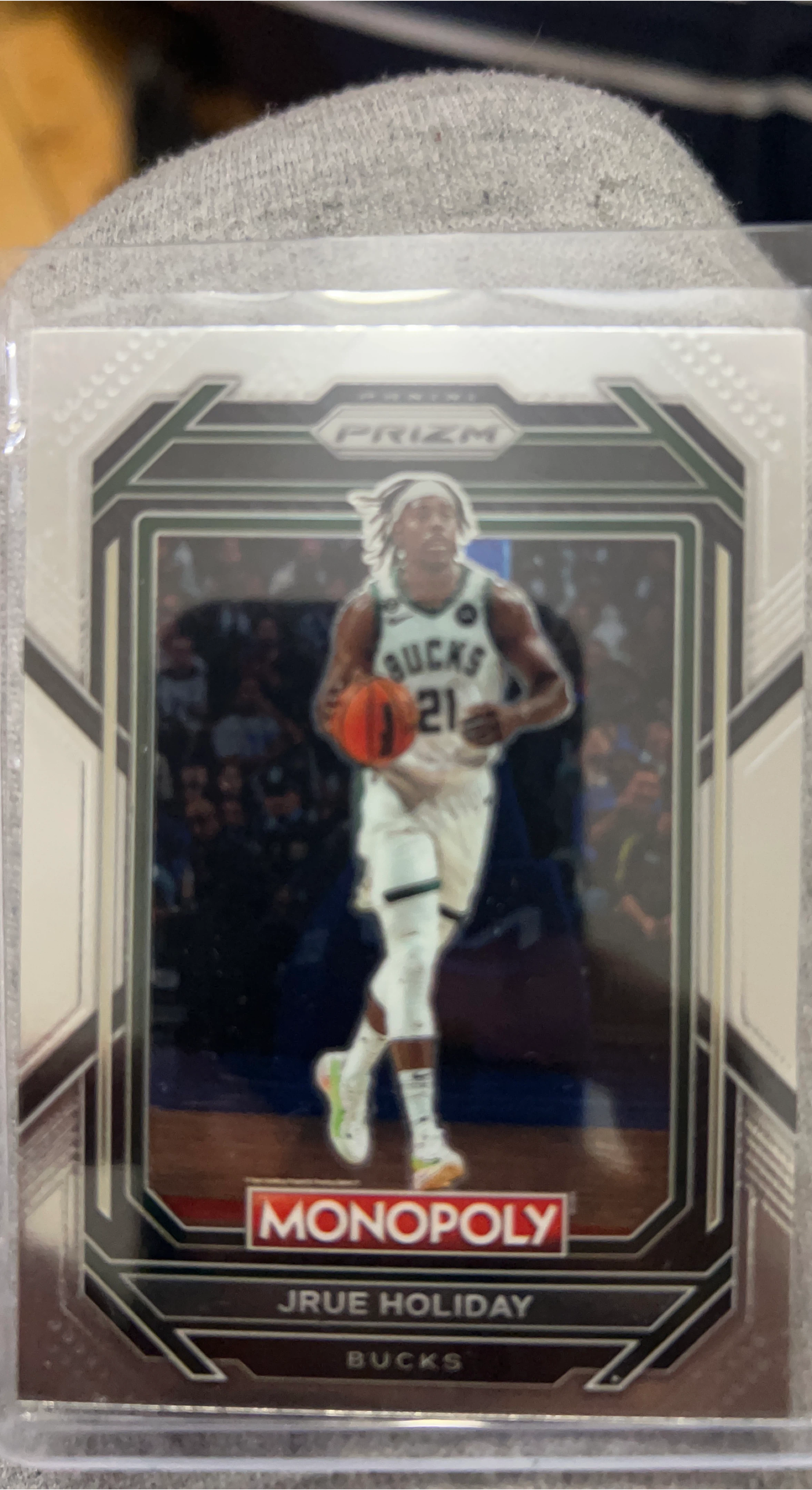 Jrue Holiday Monopoly Prizm Basketball Card