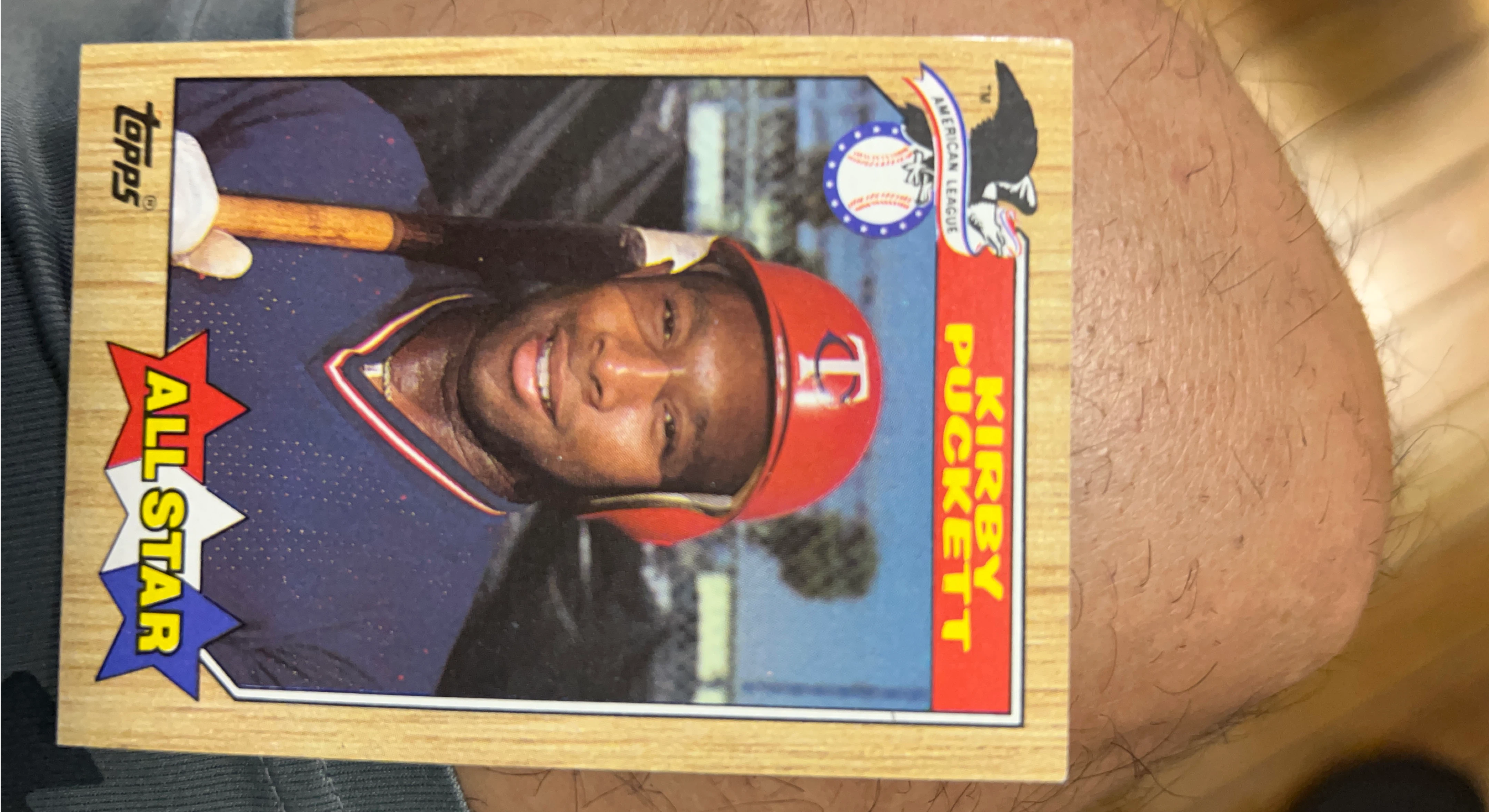 Topps Kirby Puckett All-Star Baseball Card