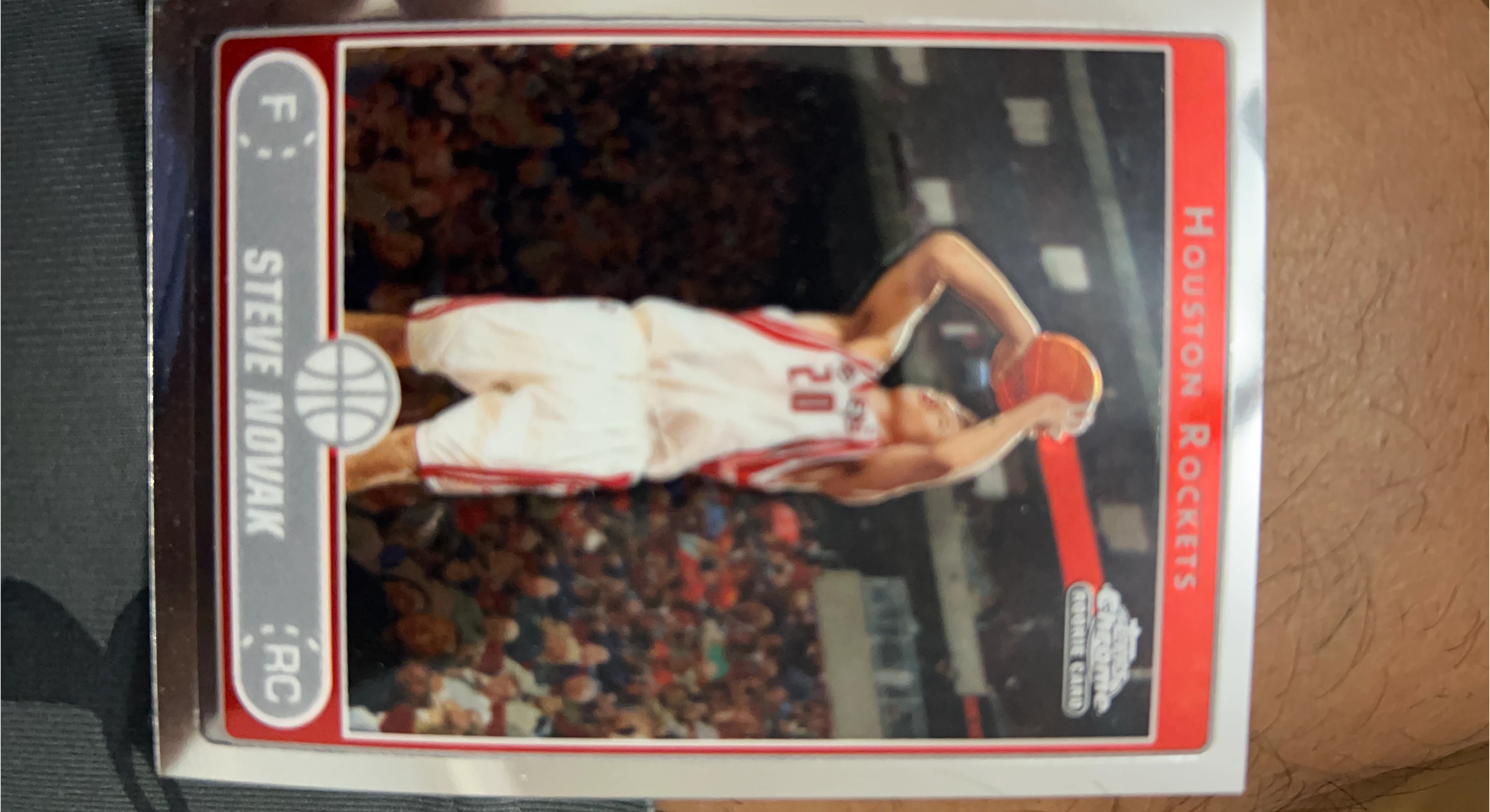Steve Novak Houston Rockets Rookie Card