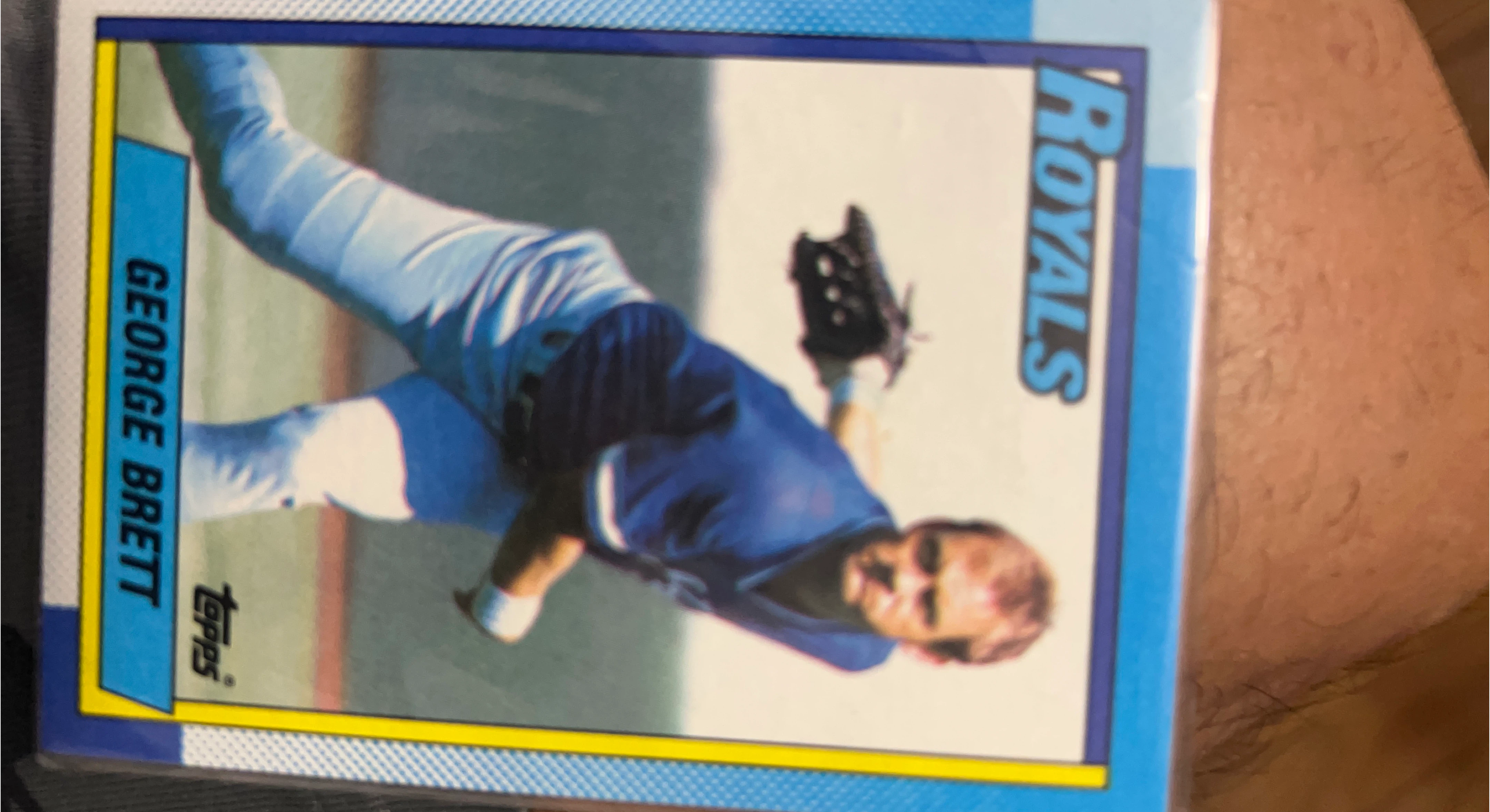 Topps George Brett Royals Baseball Card